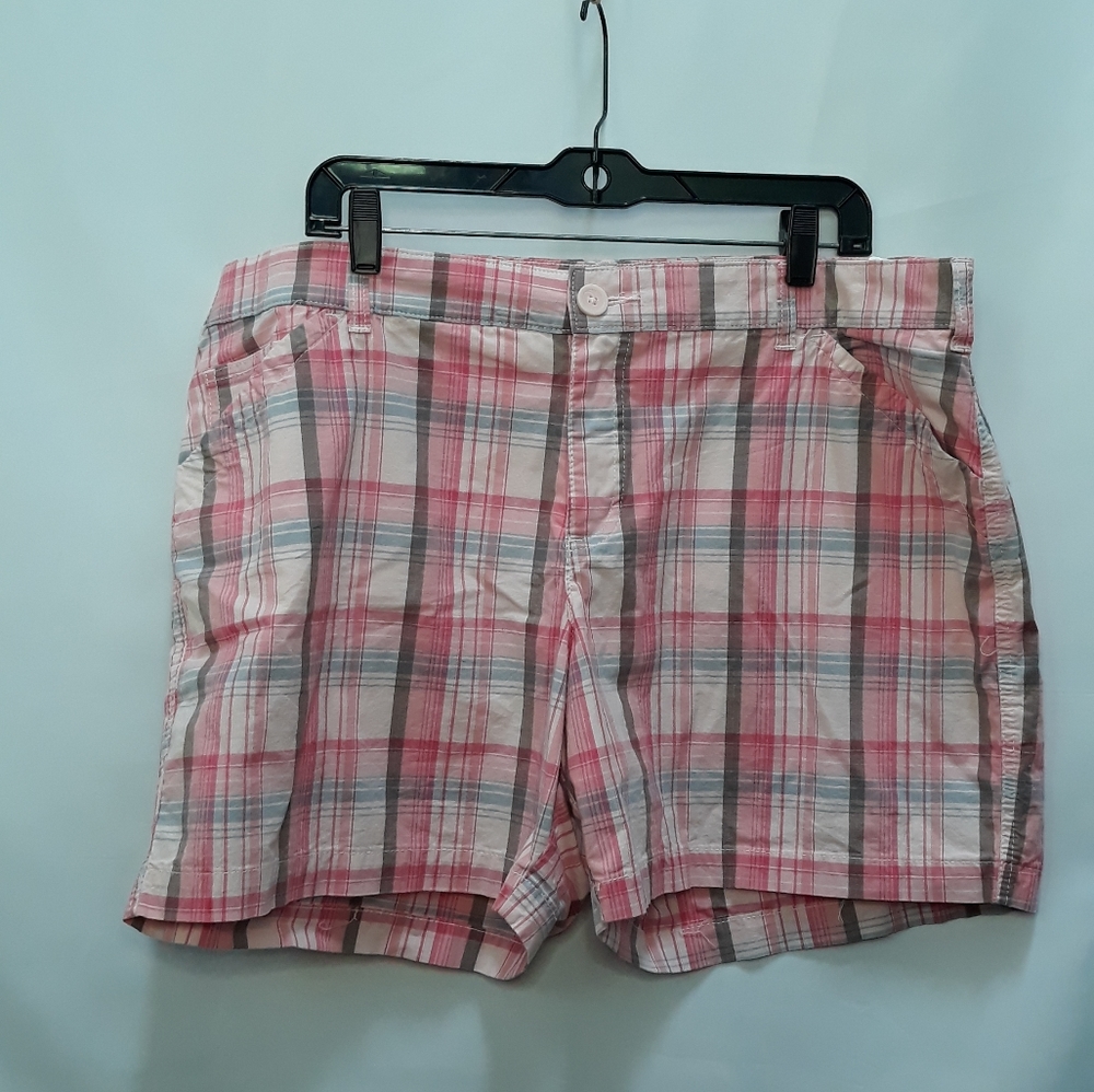 Lee womens plaid shorts